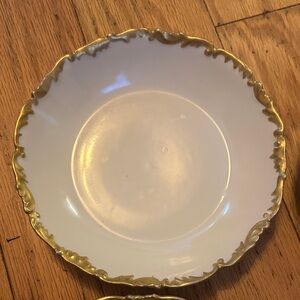4  T&V (Tressemanes & Vogt) Limoges porcelain bowls